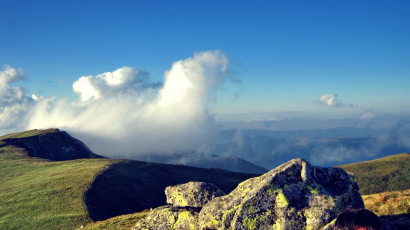 Чорногора в хмарах